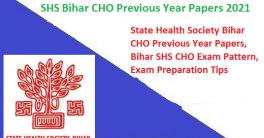 SHSB Bihar CHO Previous Question Papers