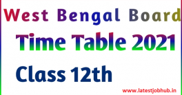 West-Bengal-Board-12th-Time-Table-2021