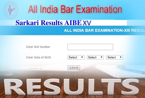 All India Bar Exam XV Result