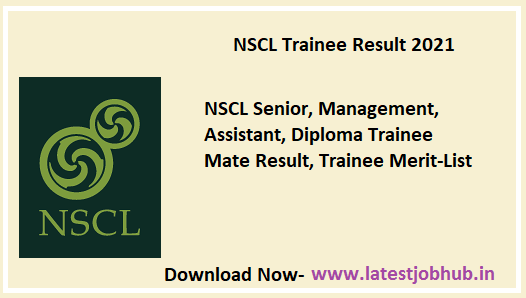 NSCL Trainee Result 2021