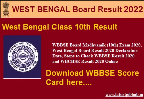 WBBSE 10th Result 2022