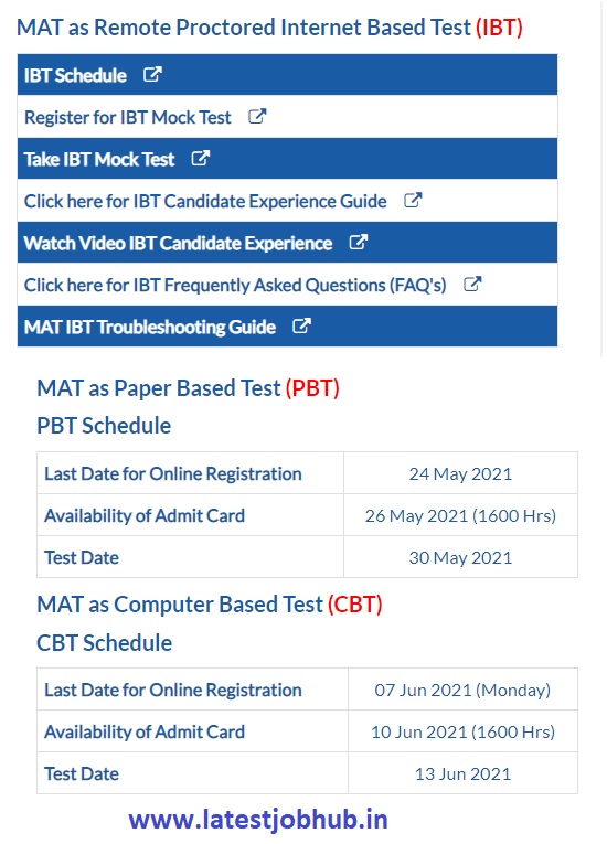 AIMA MAT Application Form 2021 online Registration Started