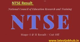 NCERT NTSE Result 2023-24