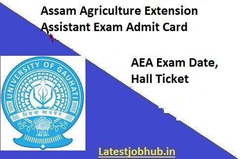 Assam AEA Exam Admit Card