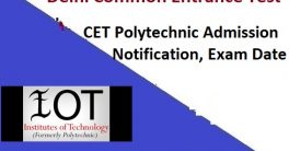 Delhi CET Application Form 2021