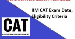 IIM CAT Application Form 2021