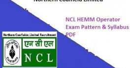 NCL HEMM Operator Syllabus 2023