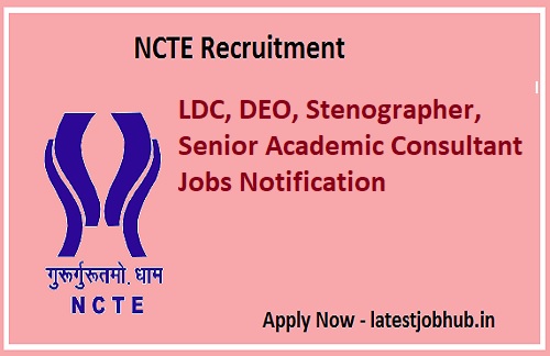 NCTE Recruitment 2022-23