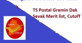 TS Postal GDS Results