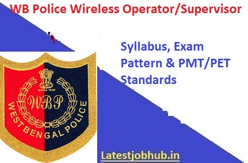 WB Police Wireless Operator Syllabus 2021