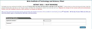 BITSAT Admit Card 2022- BITS Admission Test Hall Ticket