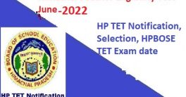 HP TET Application Form 2022