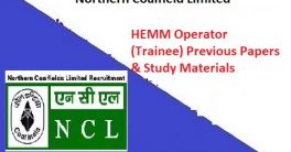 NCL HEMM Operator Old Question Papers