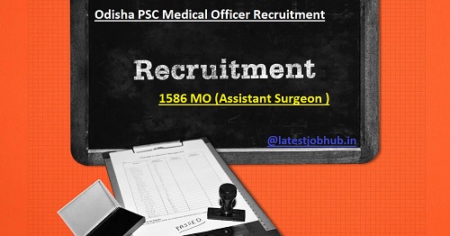 Odisha PSC Medical Officer Jobs