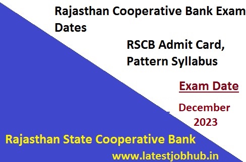 RSCB Banking Assistant Hall Ticket
