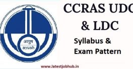 CCRAS LDC UDC Syllabus 2021