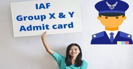 IAF Airmen Admit card 2022