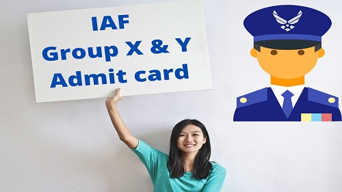 IAF Airmen Admit card 2022