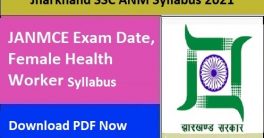 JSSC ANM Syllabus 2022