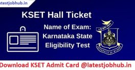 Karnataka SET hall Ticket