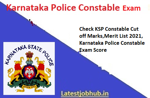 Karnataka Police Constable Result 2021