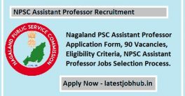 Nagaland PSC Jobs online form