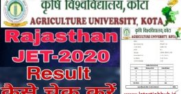 Rajasthan JET Cut off Marks 2021
