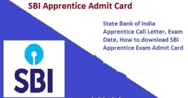 SBI Apprentice Hall Ticket 2023