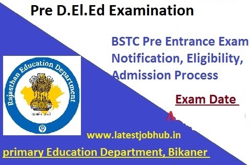 Rajasthan BSTC Application Form 2022