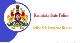 KSP SI Police Result 2024