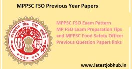 MPPSC FSO Previous Year Papers 2023-24