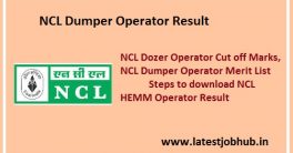 NCL Dumper Operator Result 2023-24