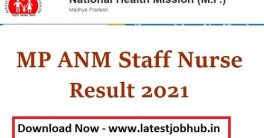 NHM MP Staff Nurse Result 2022