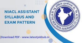 NIACL-Assistant-Syllabus-2021