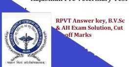 RPVT Answer Key 2022