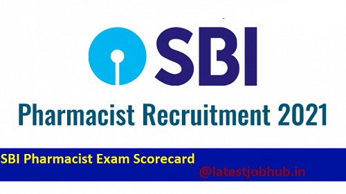 SBI Pharmacist Exam Result 2021