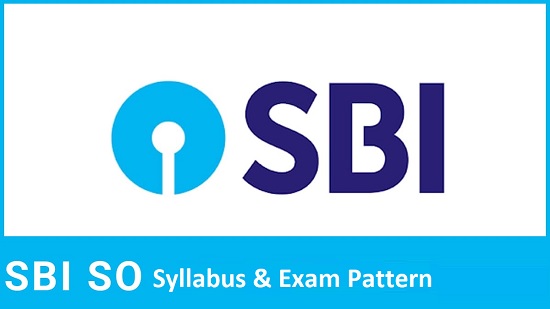 SBI Specialist Officer Syllabus