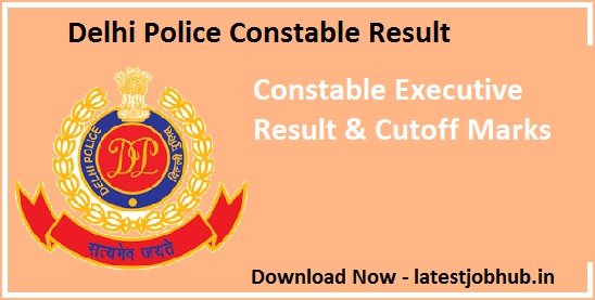 SSC Delhi Police Constable Result 2023