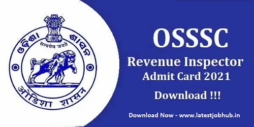 OSSSC Revenue Inspector Admit Card 2023