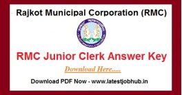 RMC-Junior-Clerk-Answer-Key-2021