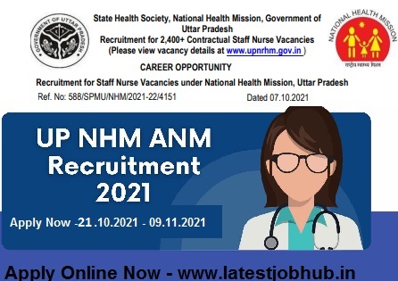 NHM UP Staff Nurse Recruitment 2022
