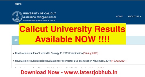 Calicut-University-Result-2021