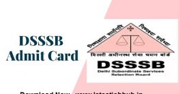 DSSSB Fee Collector Admit Card 2023-24 PA Exam Hall Ticket