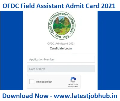 OFDC-Field-Assistant-Admit-Card-2021