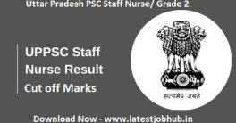 Uttar Pradesh PSC Staff nurse Exam Score