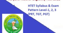 HTET Syllabus 2022