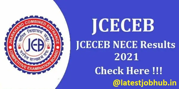 JCECEB NECE Result 2021