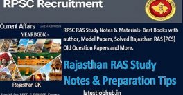 Rajasthan RAS Coaching Notes