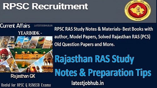 Rajasthan RAS Coaching Notes