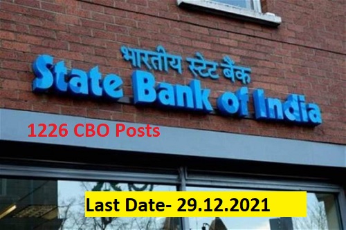 SBI CBO Previous Year Papers 2021